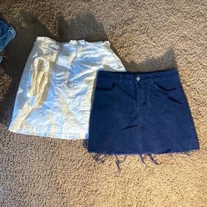 AMERICAN EAGLE - SET OF TWO MINI SKIRTS